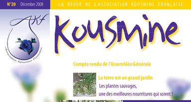 Revue AKF n°20 (Décembre 2008)