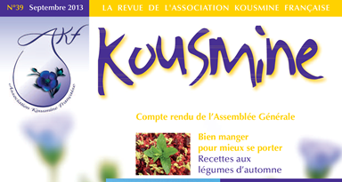 Revue AKF n°39 (Septembre 2013)