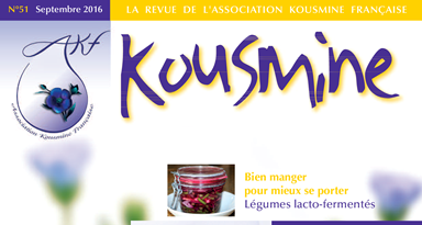 Revue AKF n°51 (Septembre 2016)