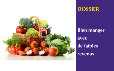 Bien manger avec de faibles revenus