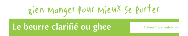 Beurre clarifié