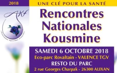 Rencontres Kousmine 2018