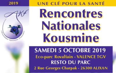 Rencontres Kousmine 2019