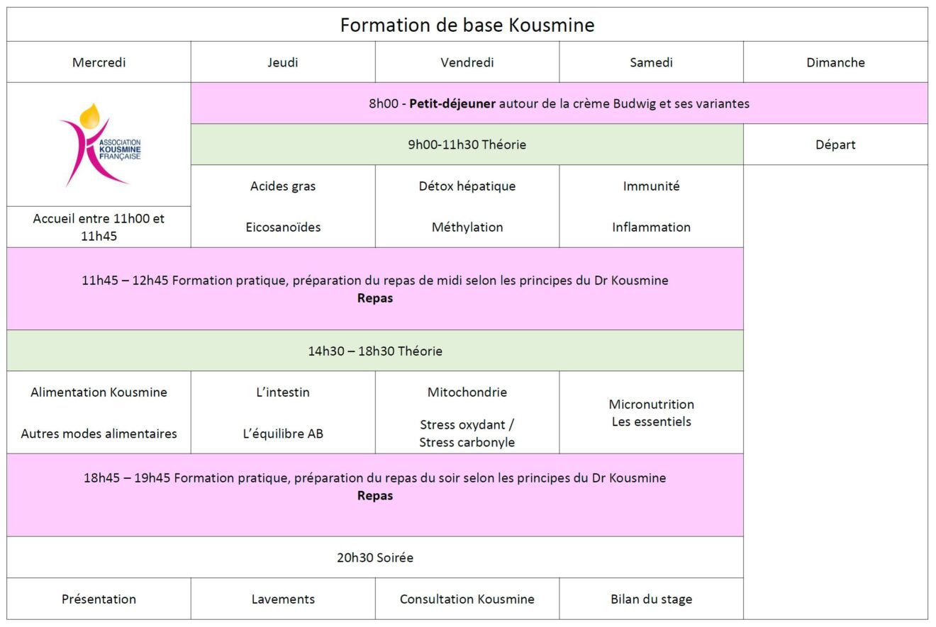 consulter le programme